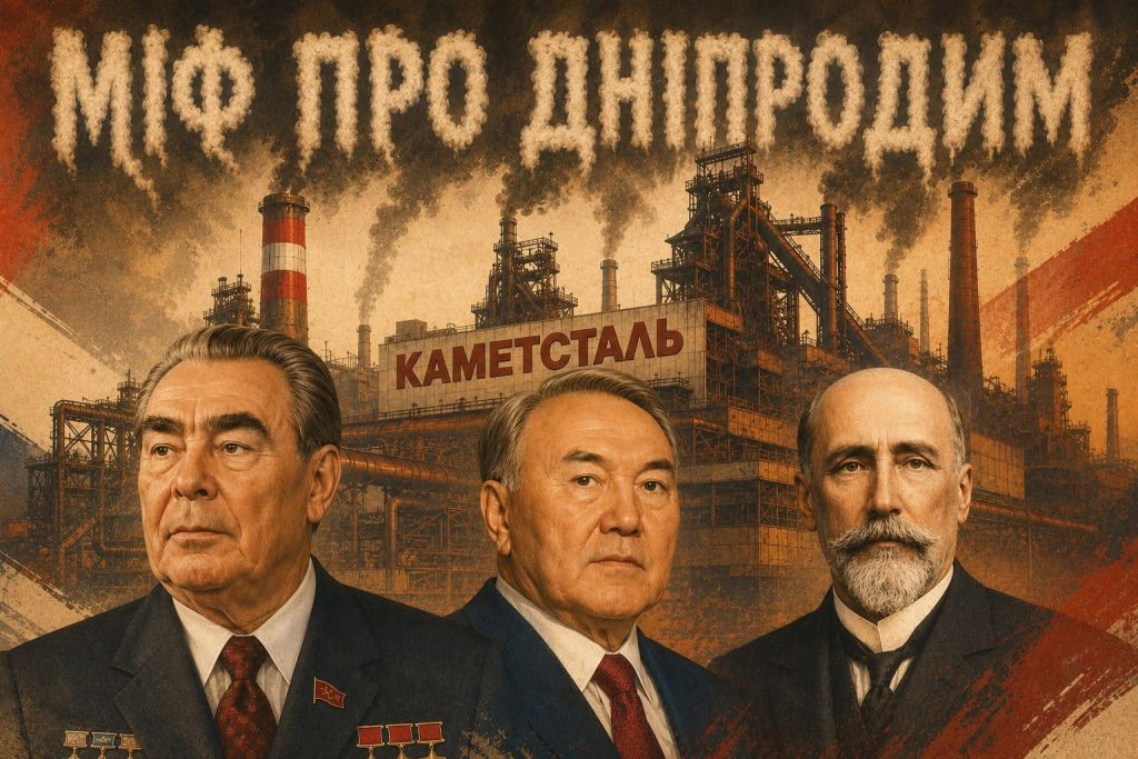 Ясюкович, Брежнев, Назарбаєв - міфи про Дніпродим