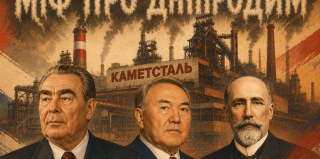 Ясюкович, Брежнев, Назарбаєв - міфи про Дніпродим